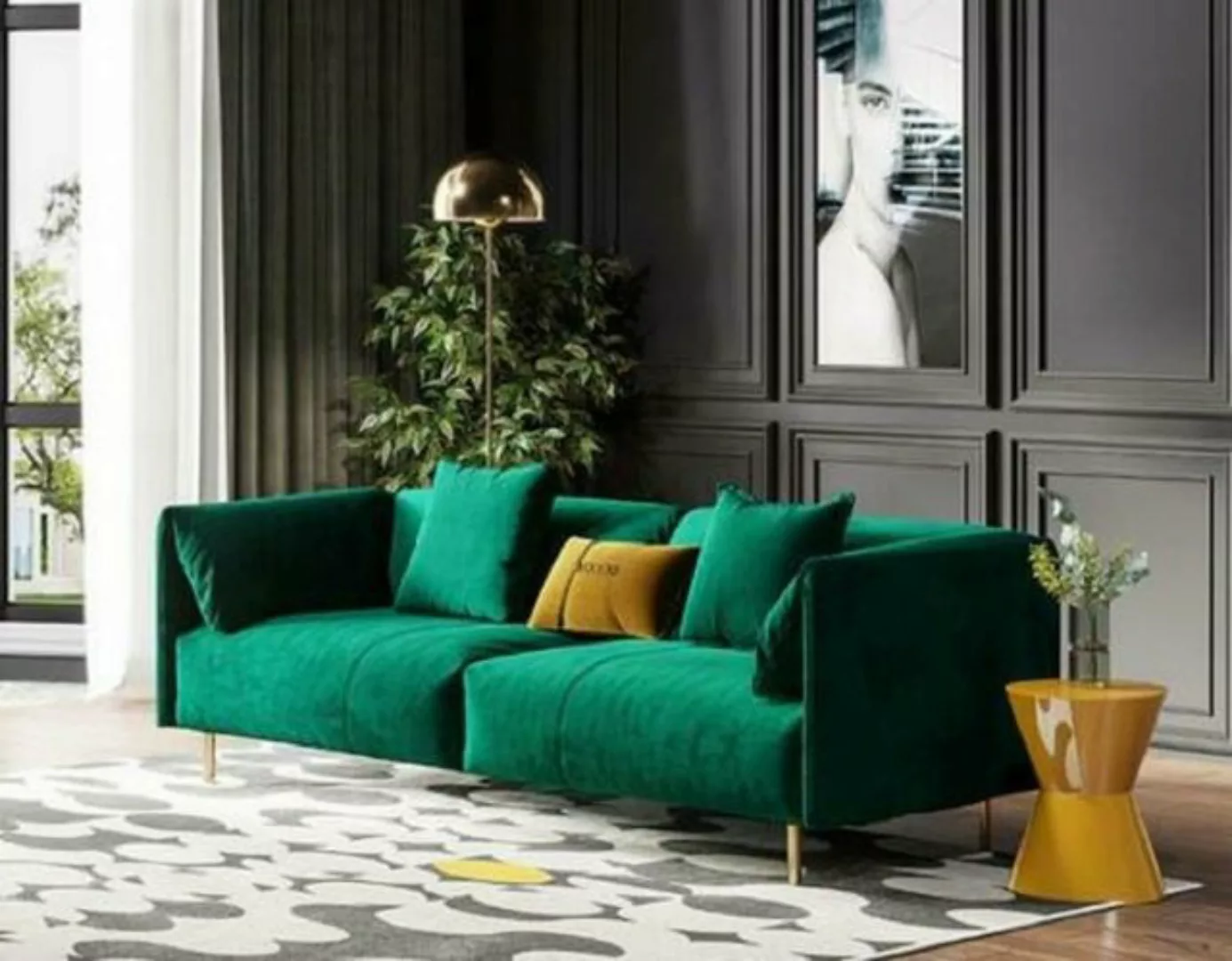 JVmoebel Sofa, Velvet günstig online kaufen