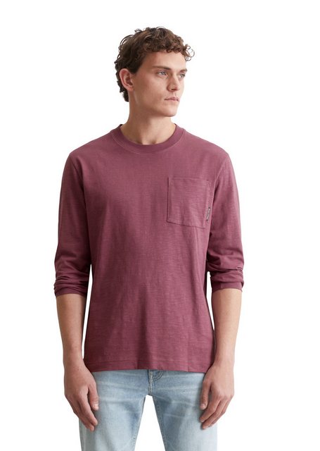 Marc O'Polo Langarmshirt in Heavy-Slub-Jersey-Qualität günstig online kaufen