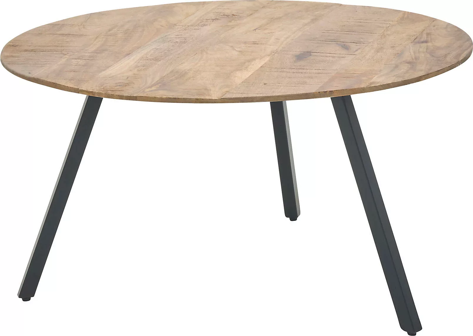 HBZ Couchtisch "Gloria", rund Massivholz Mango Wood günstig online kaufen