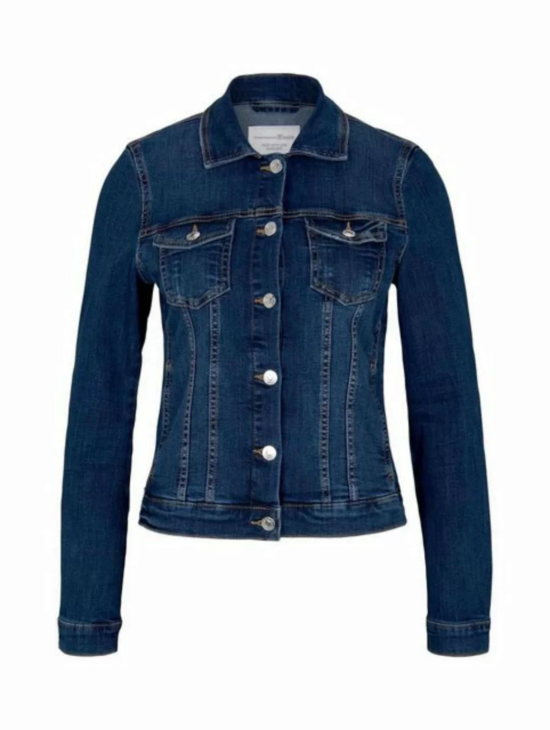 Tom Tailor Easy Jeansjacke S Used Mid Stone Blue Denim günstig online kaufen