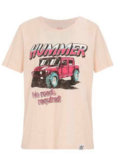 Recovered T-Shirt No Roads Required Hummer GOTS zertifizierte Bio-Baumwolle günstig online kaufen