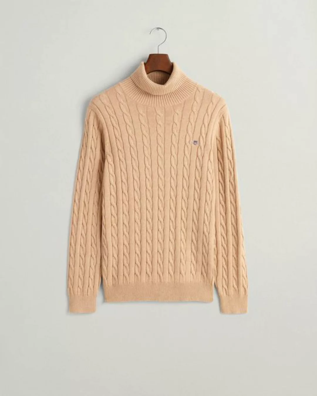 Gant Strickpullover COTTON CABLE TURTLE NECK günstig online kaufen