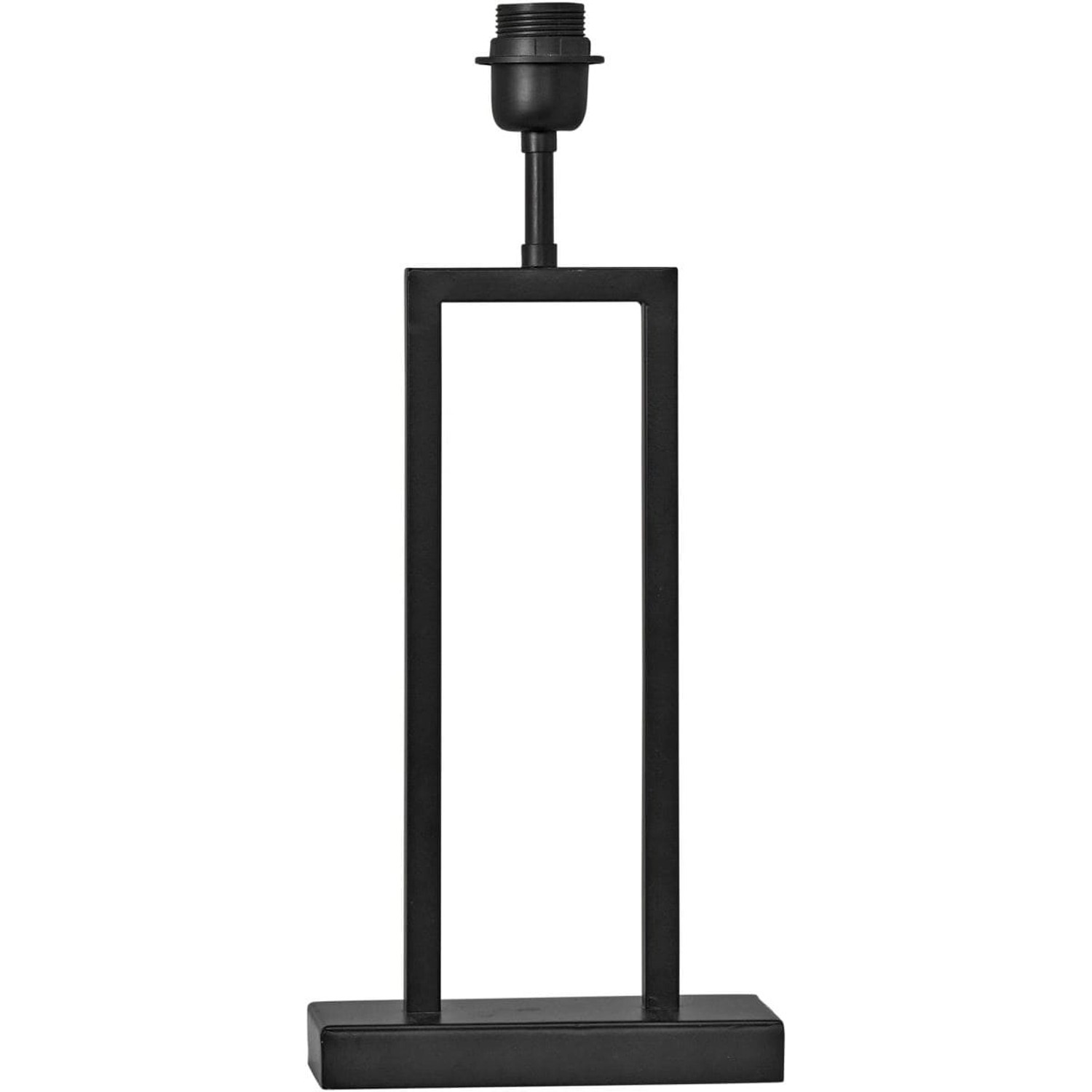 PR Home Rod Tischleuchte Schwarz aus Metall 47cm E27 ohne Lampenschirm günstig online kaufen
