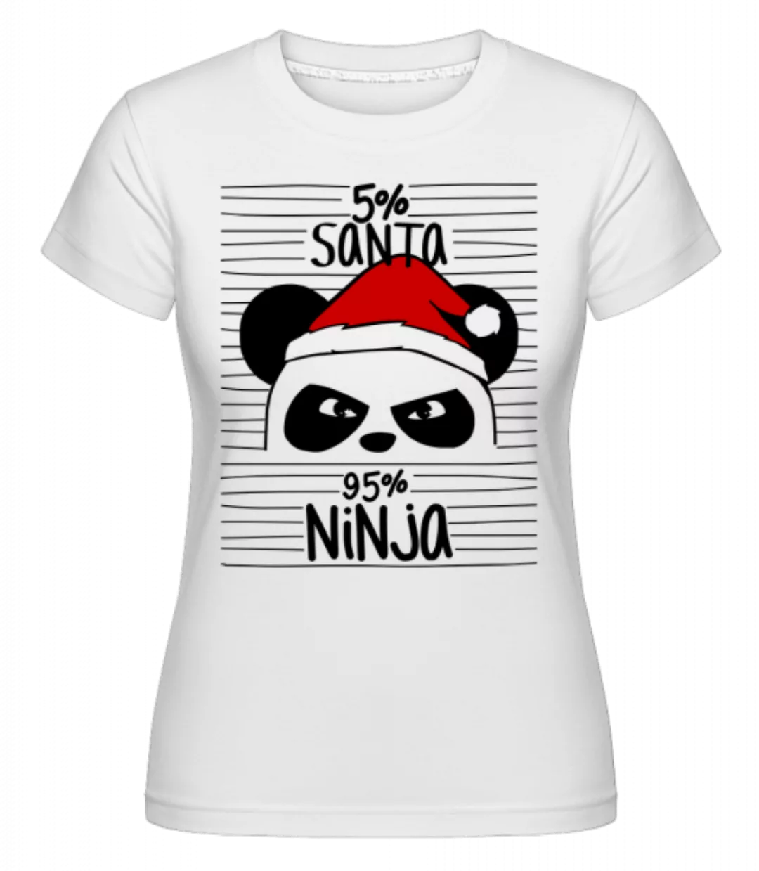 Santa Ninja Panda · Shirtinator Frauen T-Shirt günstig online kaufen