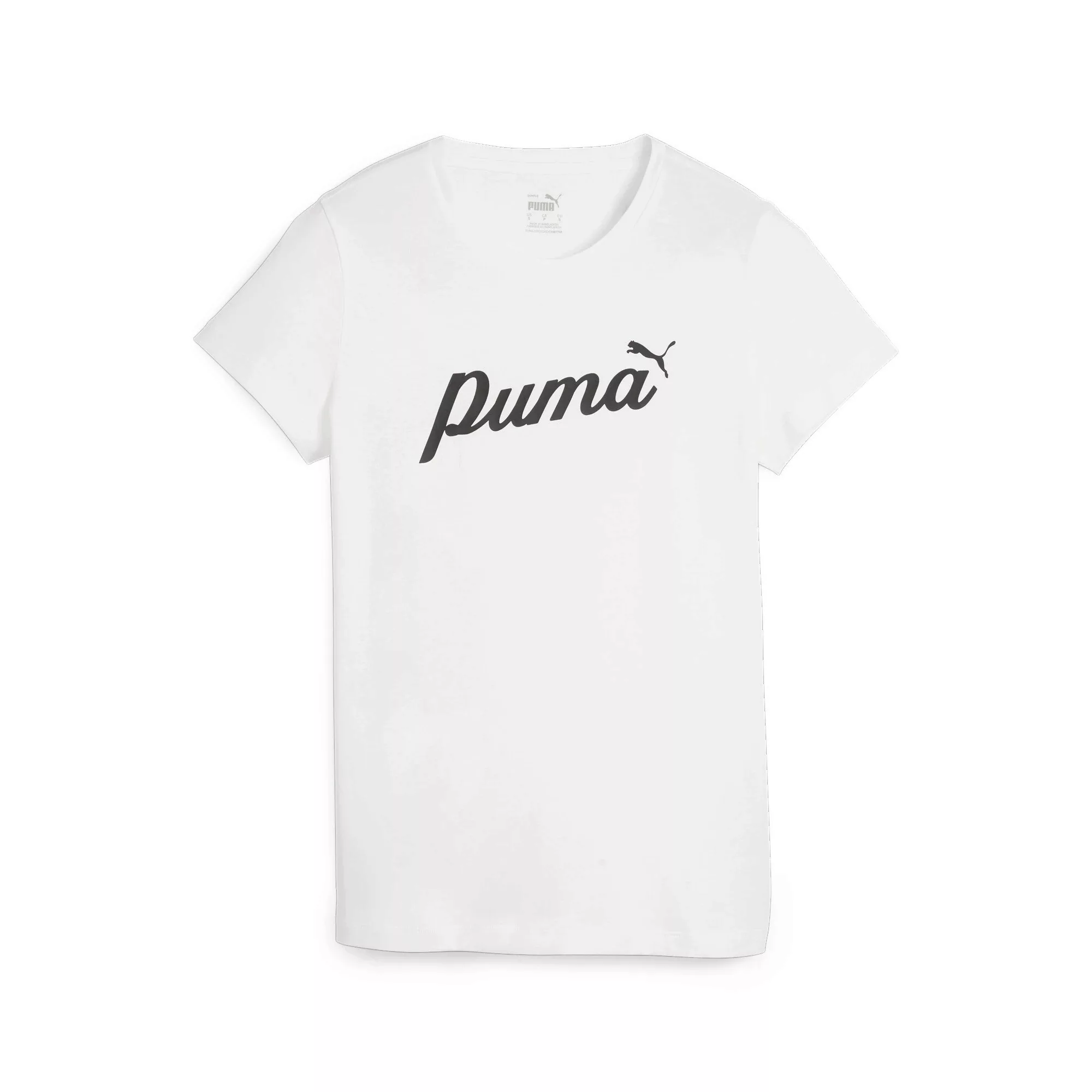 PUMA T-Shirt "ESS+ Script T-Shirt Damen" günstig online kaufen