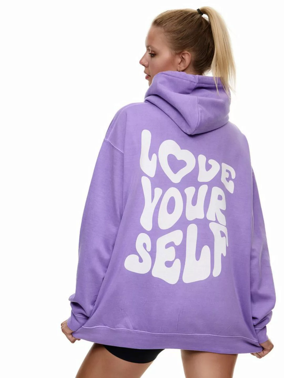 Worldclassca Hoodie Worldclassca Oversized LOVE SELF Hoodie Kapuzenpullover günstig online kaufen