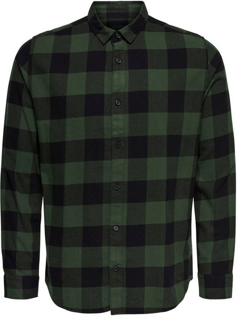 Only & Sons Herren Freizeithemd ONSGUDMUND LS CHECKED SHIRT günstig online kaufen