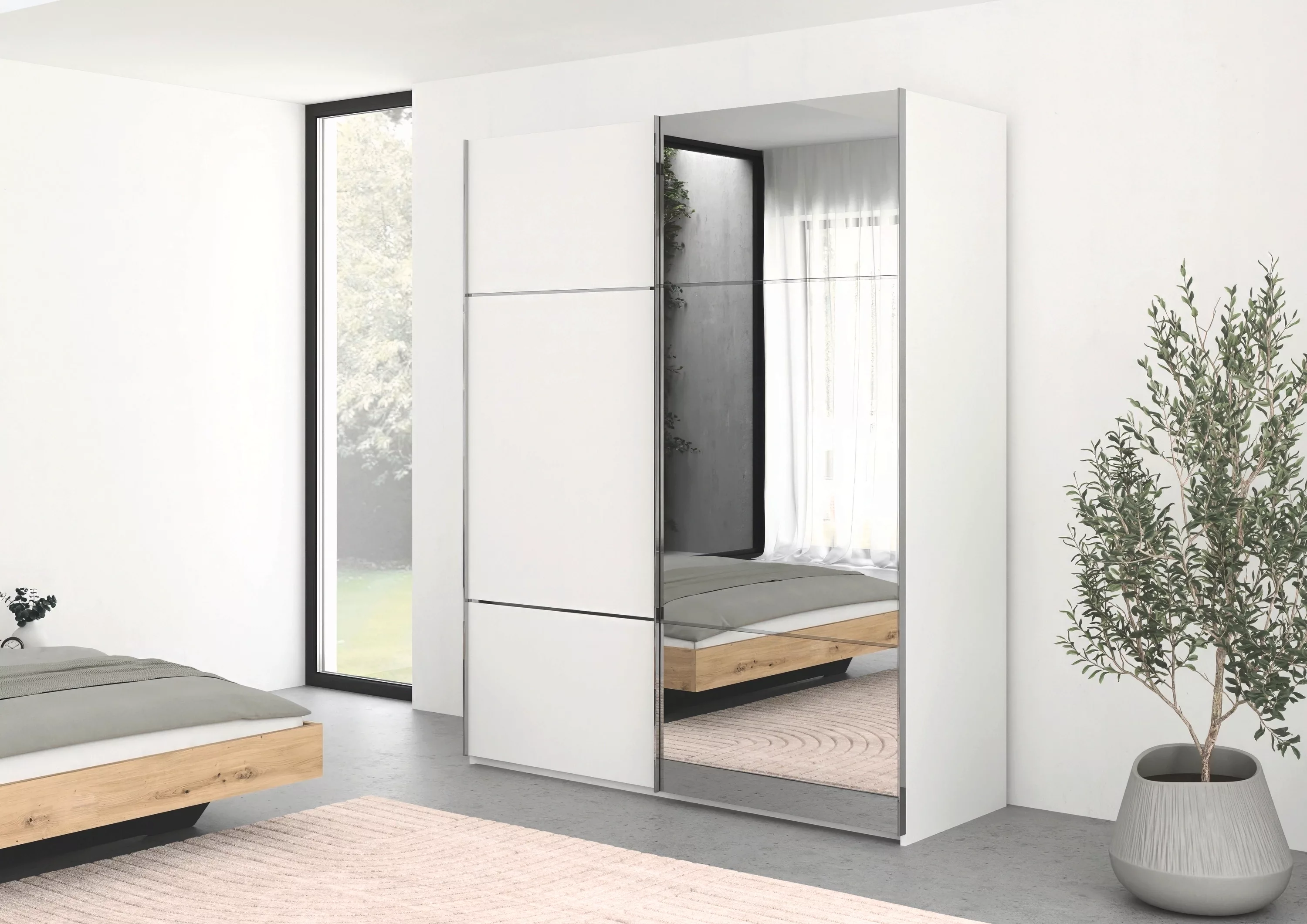 rauch Schwebetürenschrank "Kleiderschrank Schrank Garderobe Schlafzimmersch günstig online kaufen
