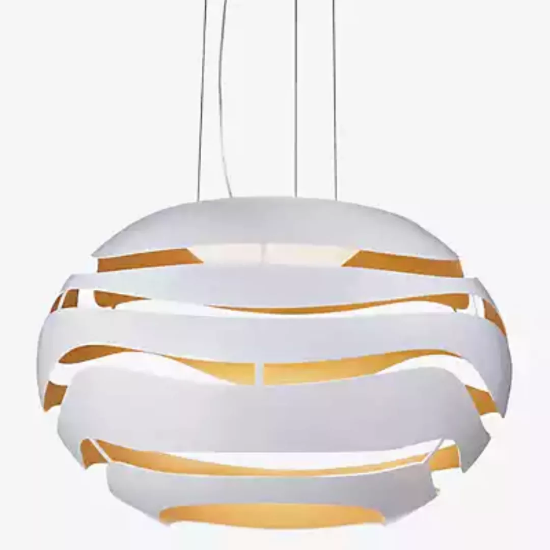 B.lux Tree Series Pendelleuchte LED, weiß/gold - 75 cm günstig online kaufen