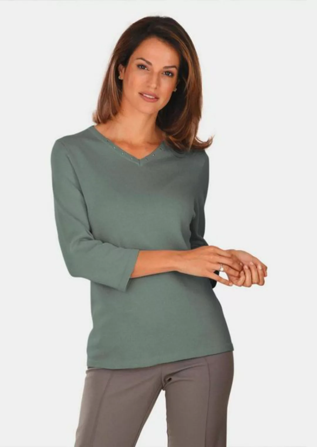 GOLDNER Strickpullover Kurzgröße: Pullover in hochwertiger Qualität günstig online kaufen