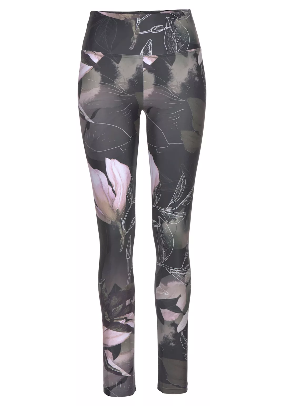 LASCANA ACTIVE Leggings "Tropical", mit abstraktem Blumenprint, Loungewear günstig online kaufen