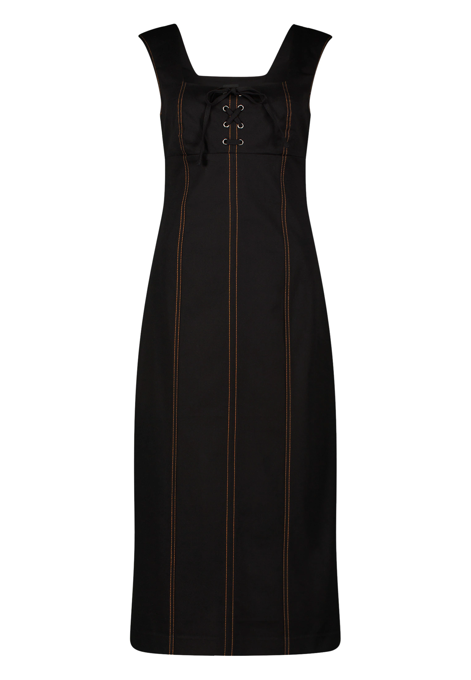 Zero Maxikleid "zero Damen Maxikleid mit Schnürung", Bindedetail günstig online kaufen