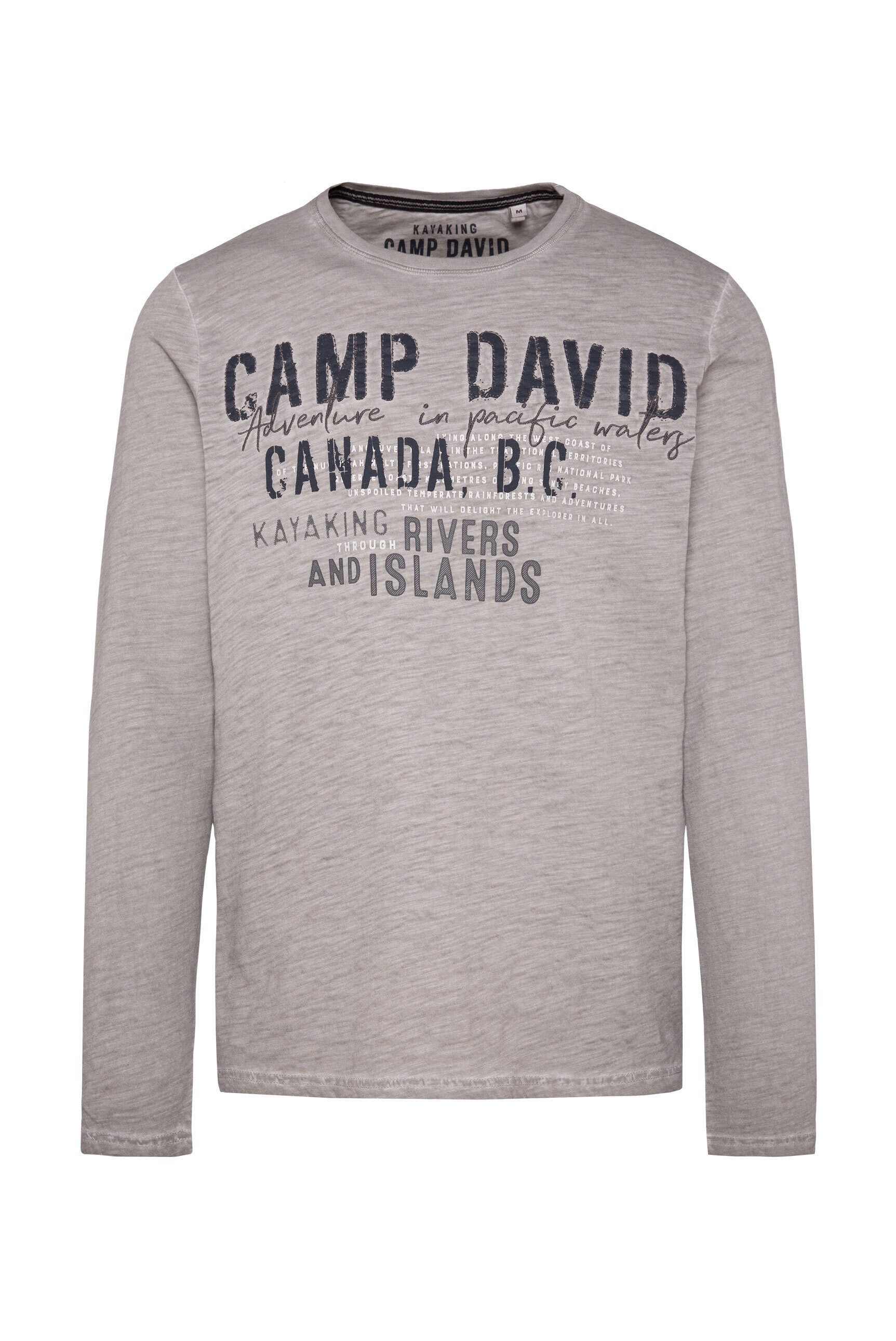 CAMP DAVID Rundhalsshirt, aus Baumwolle günstig online kaufen