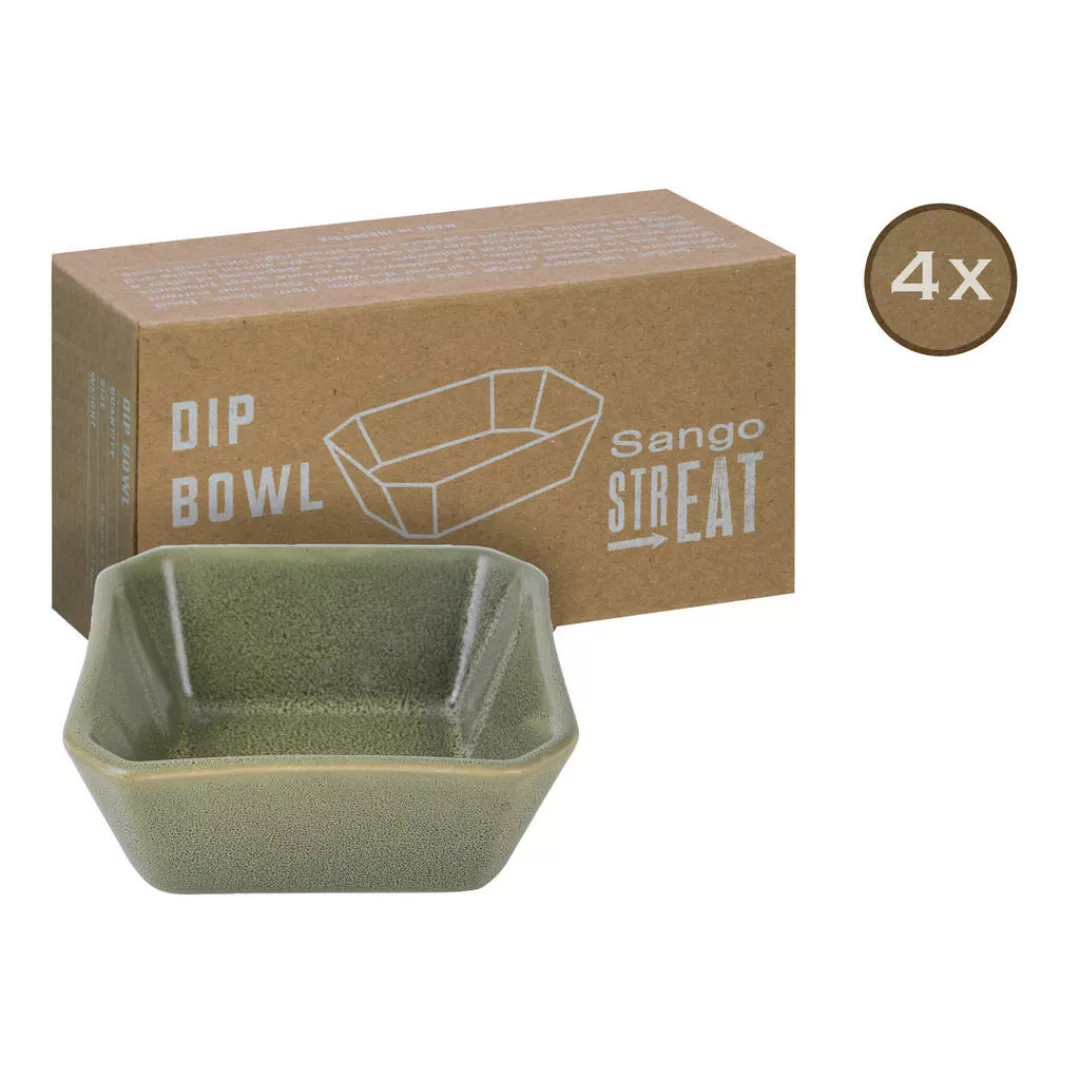 CreaTable Servierset Streat Dip Bowl grün Steinzeug günstig online kaufen