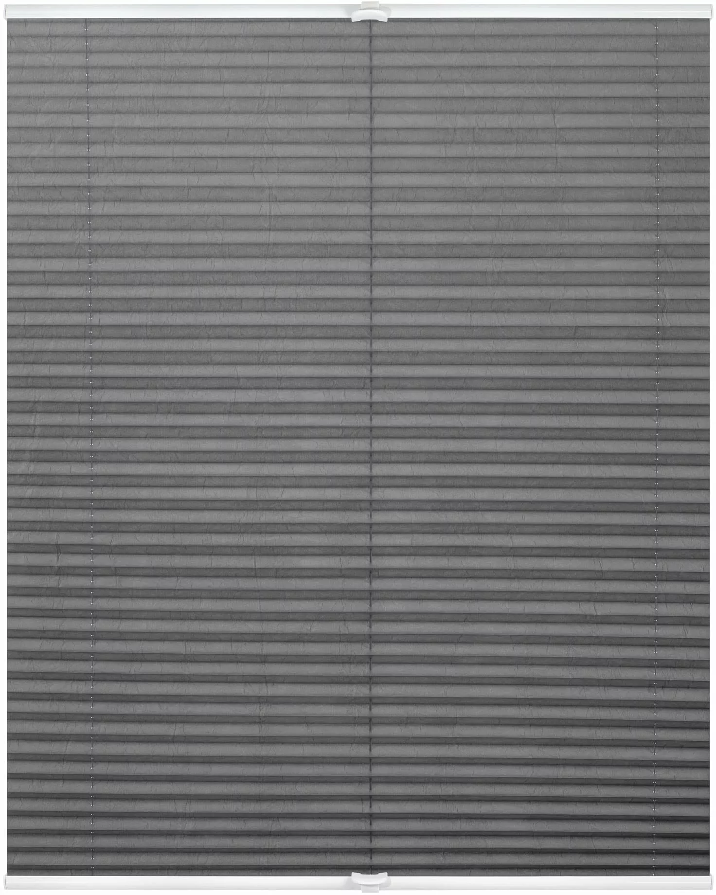 Spannplissee grau B/L: ca. 70x210 cm günstig online kaufen