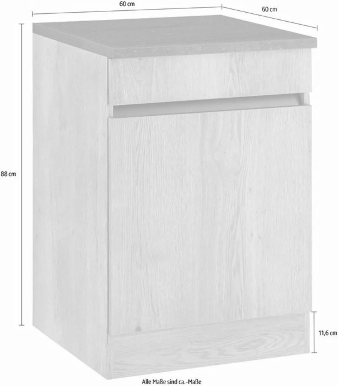 OPTIFIT Spülenschrank "Roth", Breite 60 cm günstig online kaufen