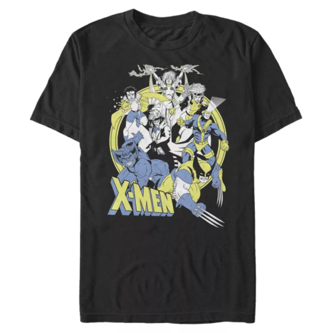 Marvel - Gruppe Vintage Xmen - Männer T-Shirt günstig online kaufen