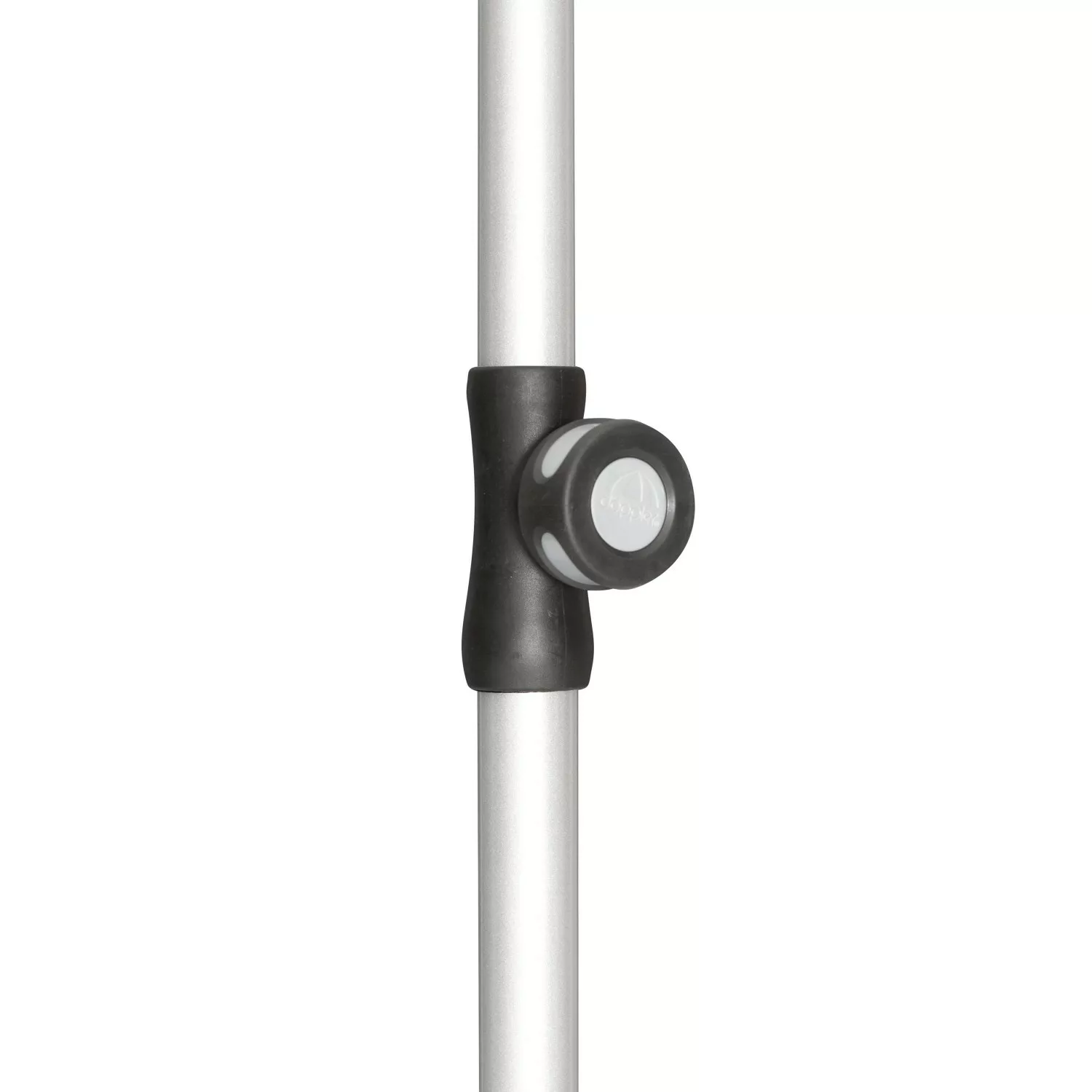 Doppler Unterrohr für Gartenschirm Active mit Mast-Ø 22/25 mm Silber günstig online kaufen