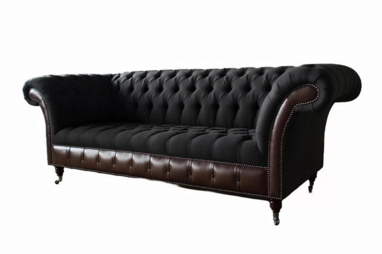 Xlmoebel Chesterfield-Sofa Chesterfield Luxus Polstermöbel Set in neuem Des günstig online kaufen