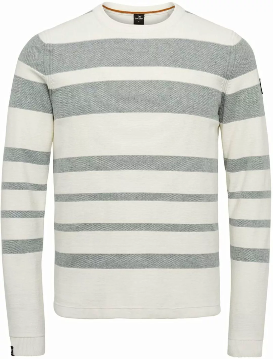 Vanguard Pullover Streifen Grau - Größe 3XL günstig online kaufen