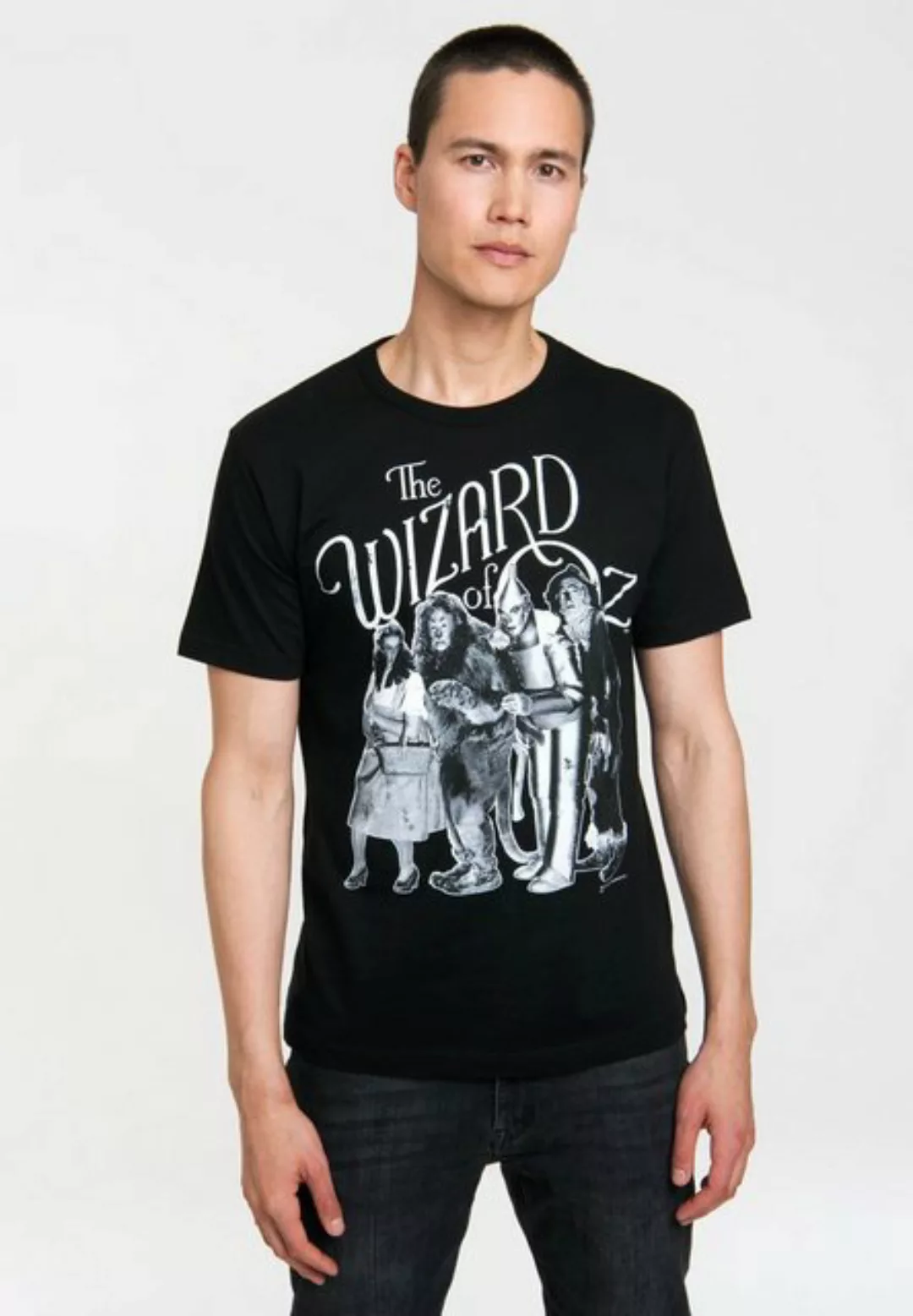LOGOSHIRT T-Shirt Dorothy and Friends - Der Zauberer von Oz mit Retro-Print günstig online kaufen