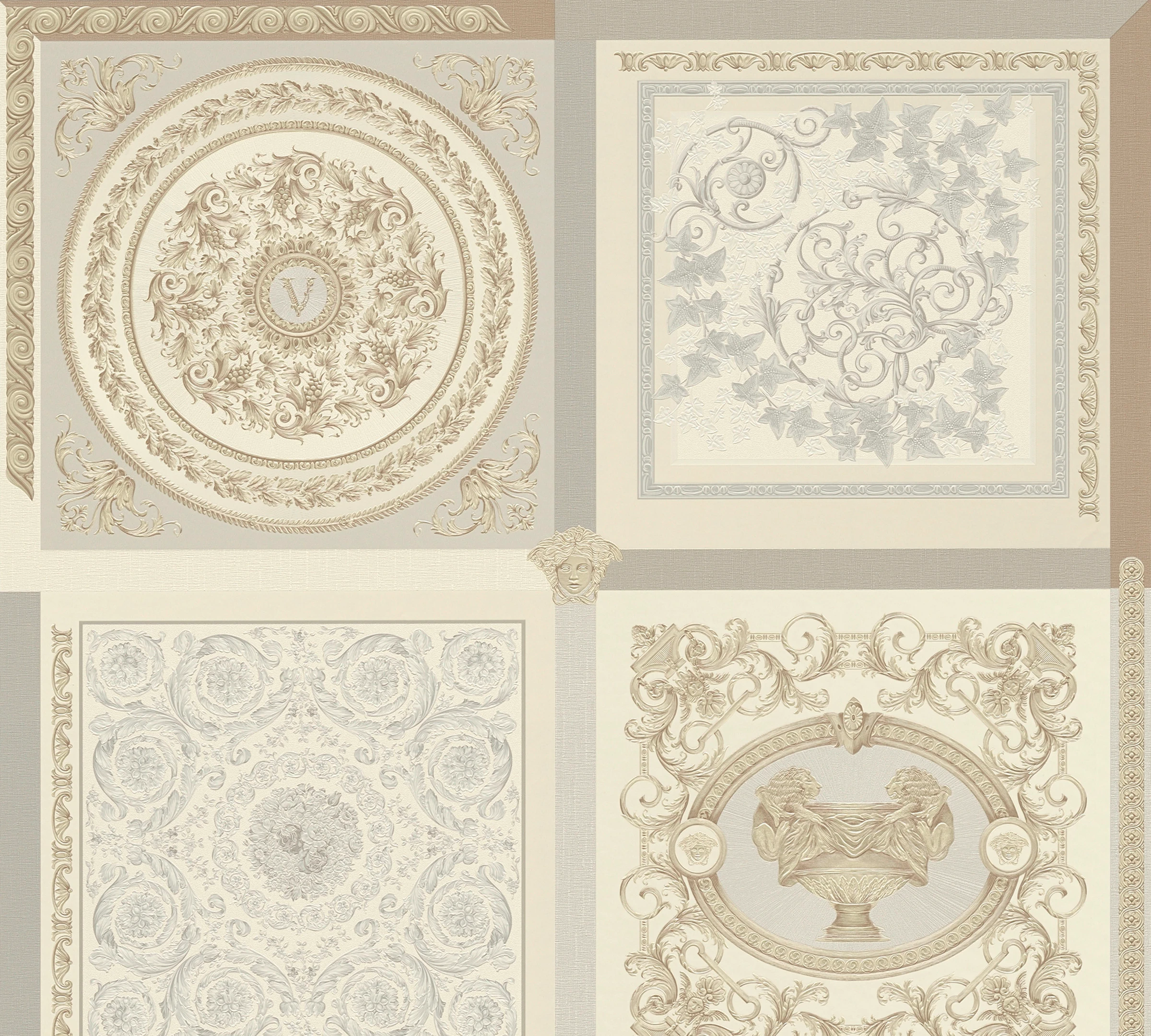 Versace Vliestapete »Wallpaper Versace 5 Design Patchwork«, leicht glänzend günstig online kaufen