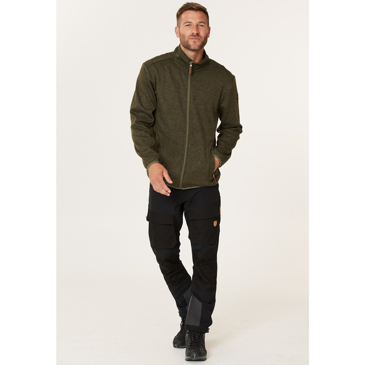 Gipfelglück Fleecejacke Heinz für Herren, atmungsaktiv, günstig online kaufen