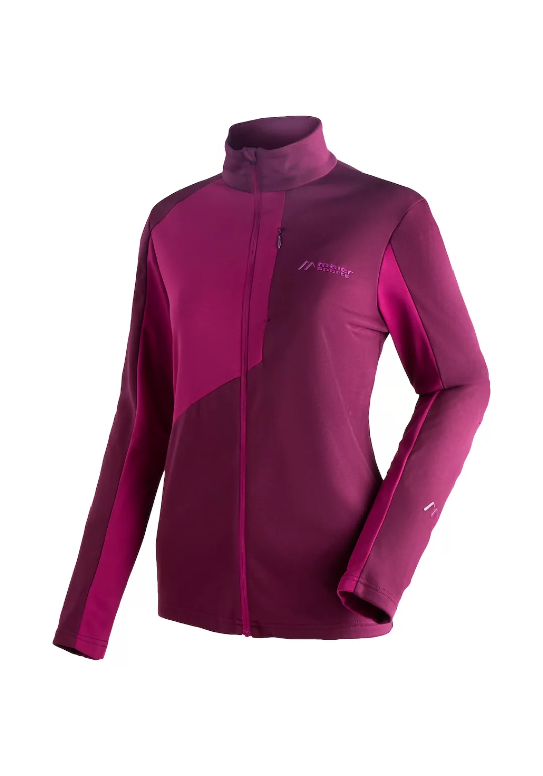 Maier Sports Fleecejacke "Purga Jacket", Damen Midlayer, Fleece mit aufgera günstig online kaufen