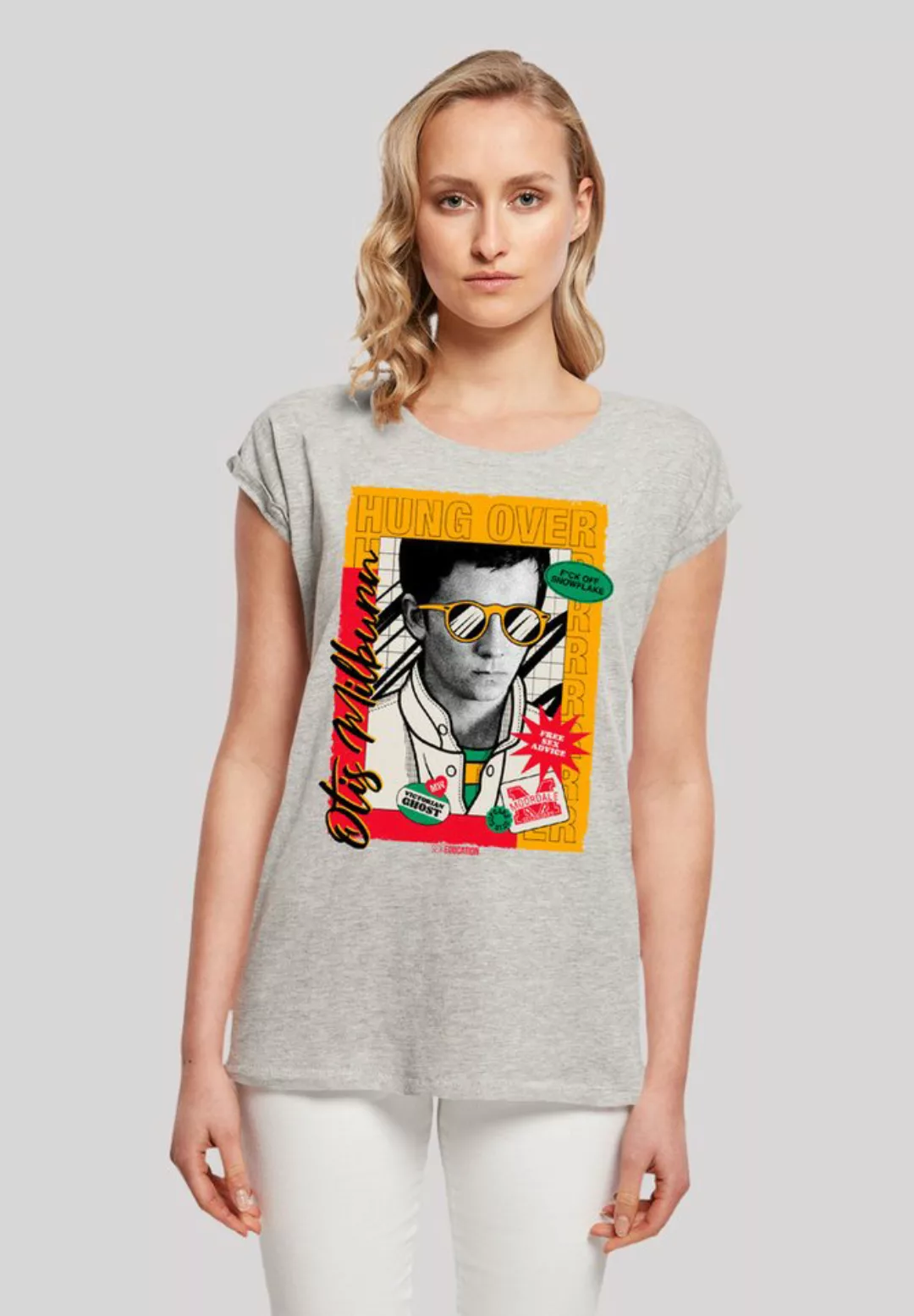 F4NT4STIC T-Shirt "Sex Education Otis Hung Over Collage", Premium Qualität günstig online kaufen