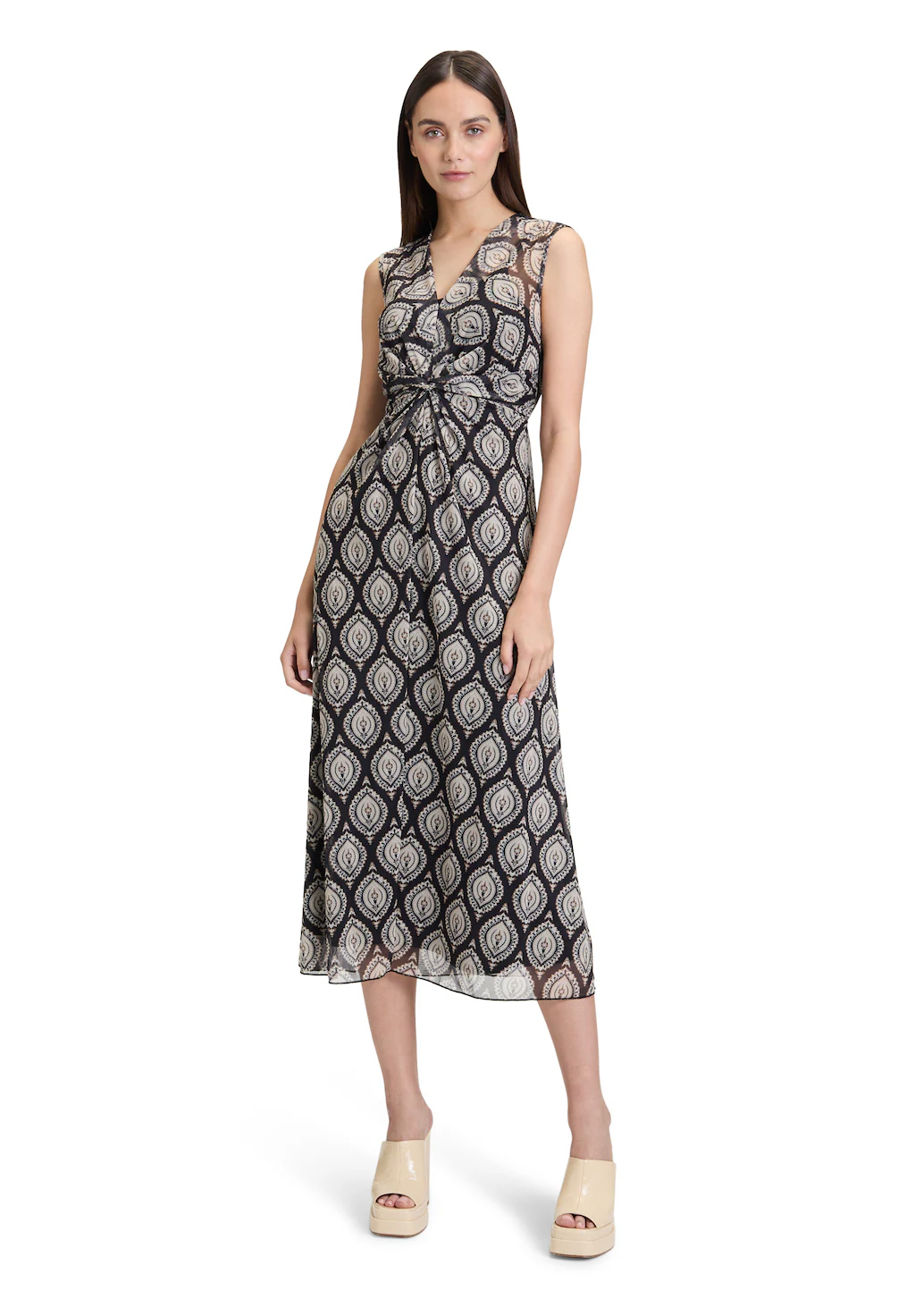 Cartoon Midikleid "Cartoon Damen Midikleid ohne Arm" günstig online kaufen