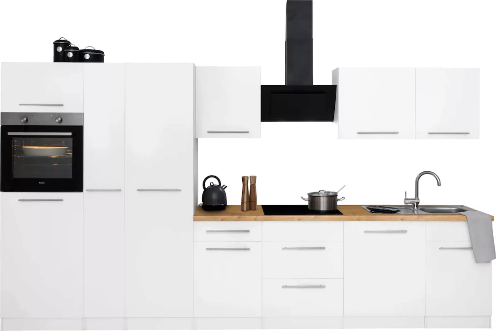 wiho Küchen Küchenzeile "Unna", ohne E-Geräte, Breite 360 cm günstig online kaufen