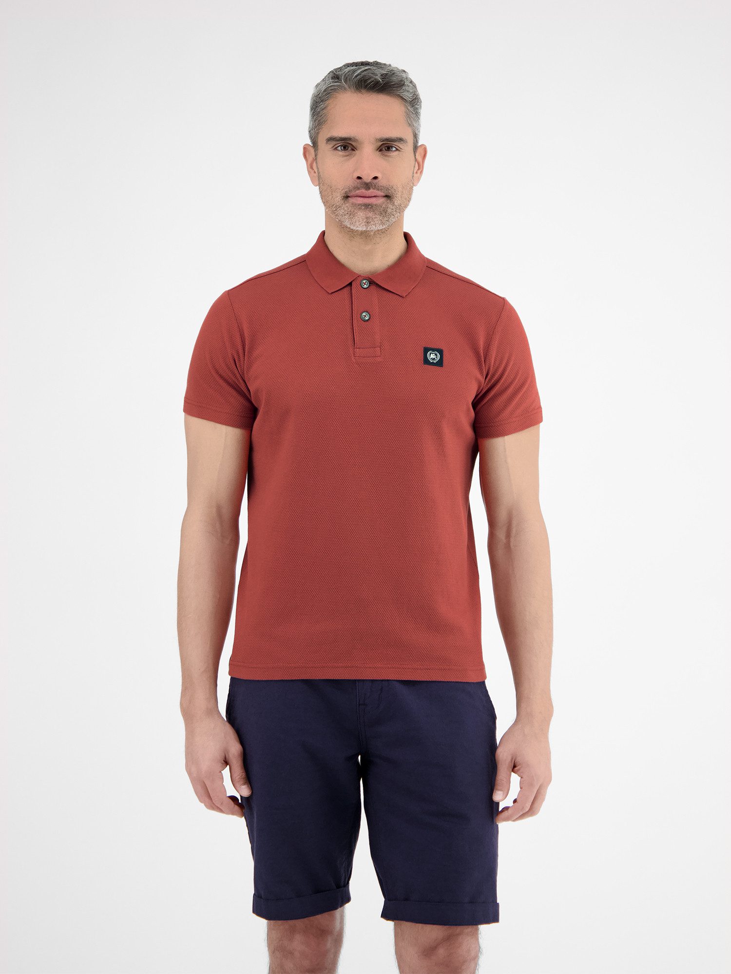 LERROS Poloshirt "LERROS Poloshirt in weicher Waffelpiquéqualität" günstig online kaufen