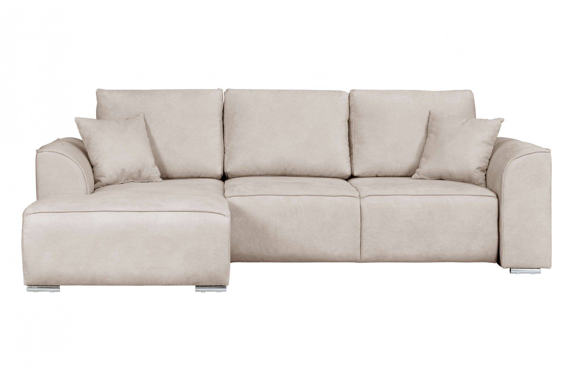 INOSIGN Ecksofa "BEATRICE optionale Schlafsofa mit Bettkasten, B/T/H: 265/1 günstig online kaufen