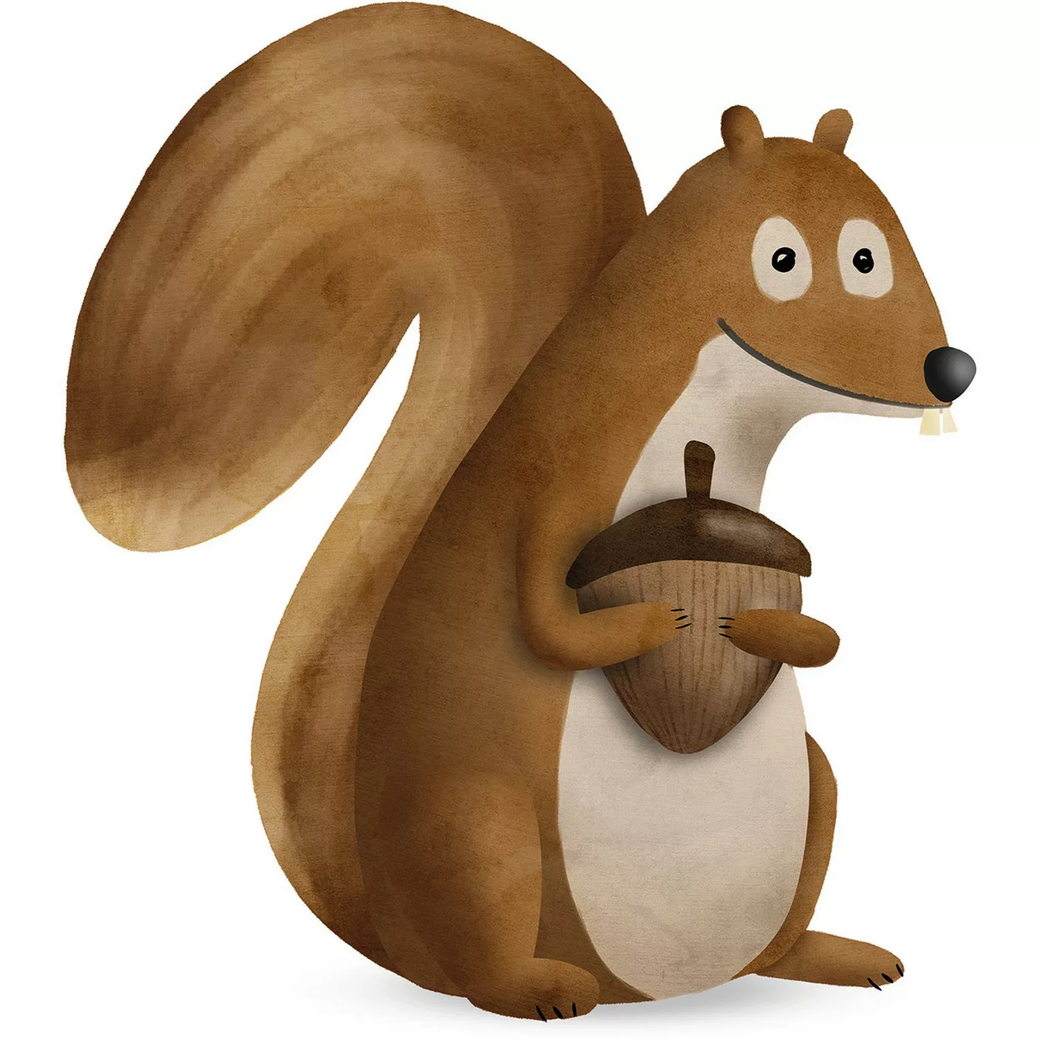 Komar Poster »Cute Animal Squirrel«, Tiere, (1 St.), Kinderzimmer, Schlafzi günstig online kaufen