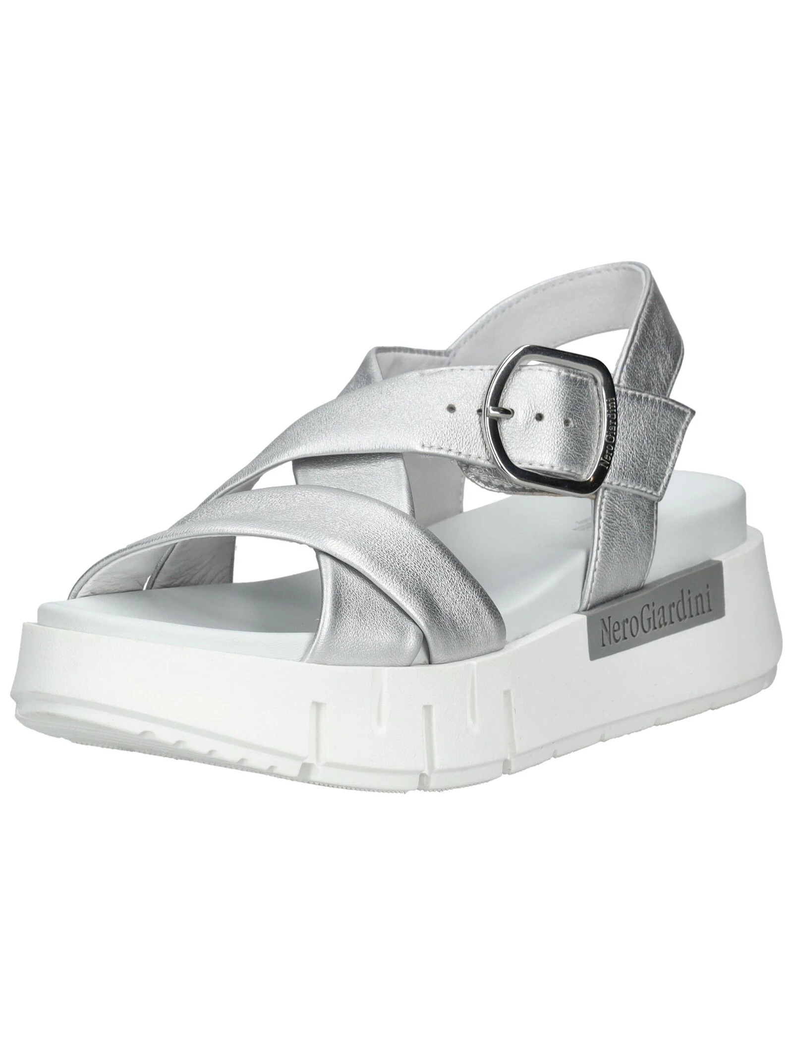 Nero Giardini Plateausandaletten "Nero Giardini Sandalen Leder" günstig online kaufen