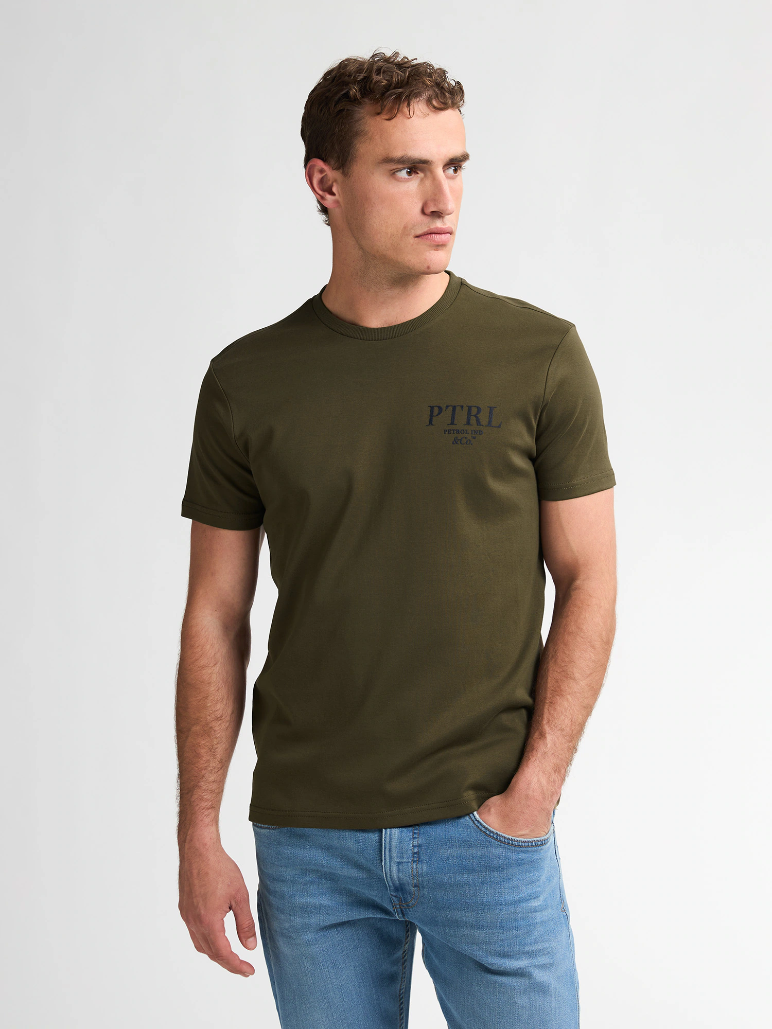 Petrol Industries T-Shirt, mit Logo Schriftzug günstig online kaufen