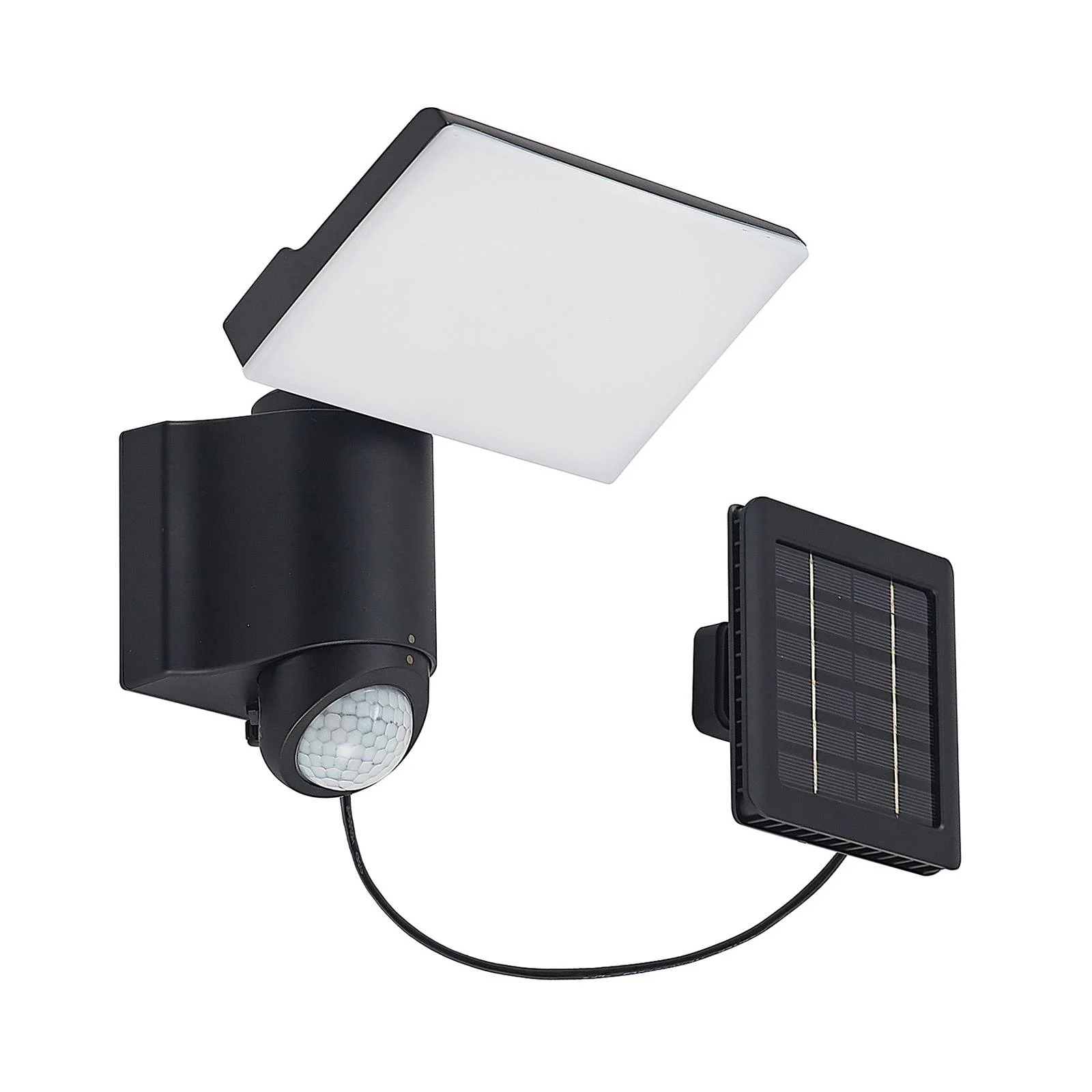 Prios Istani LED-Außenwandstrahler, Sensor, Solar günstig online kaufen