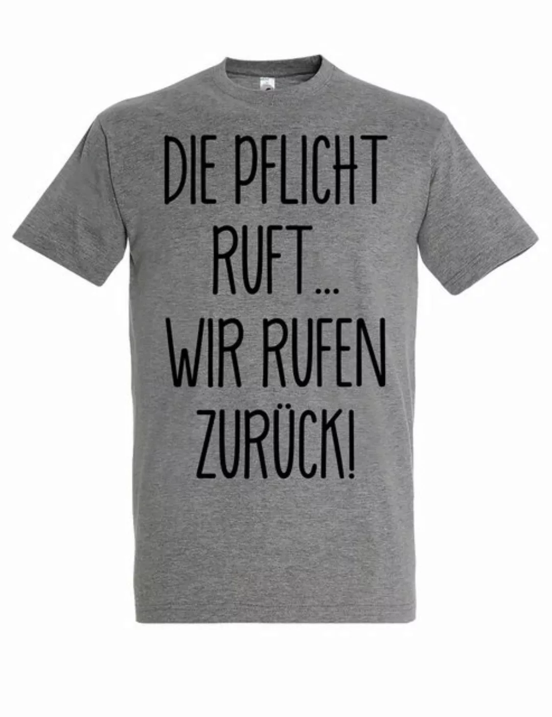 Youth Designz Print-Shirt Herren T-Shirt "Die Pflicht ruft" Fun-Print lusti günstig online kaufen