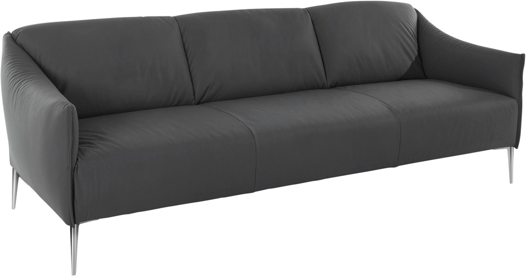 W.SCHILLIG 3-Sitzer "sally", mit Metallfüßen in Chrom glänzend, Breite 224 günstig online kaufen