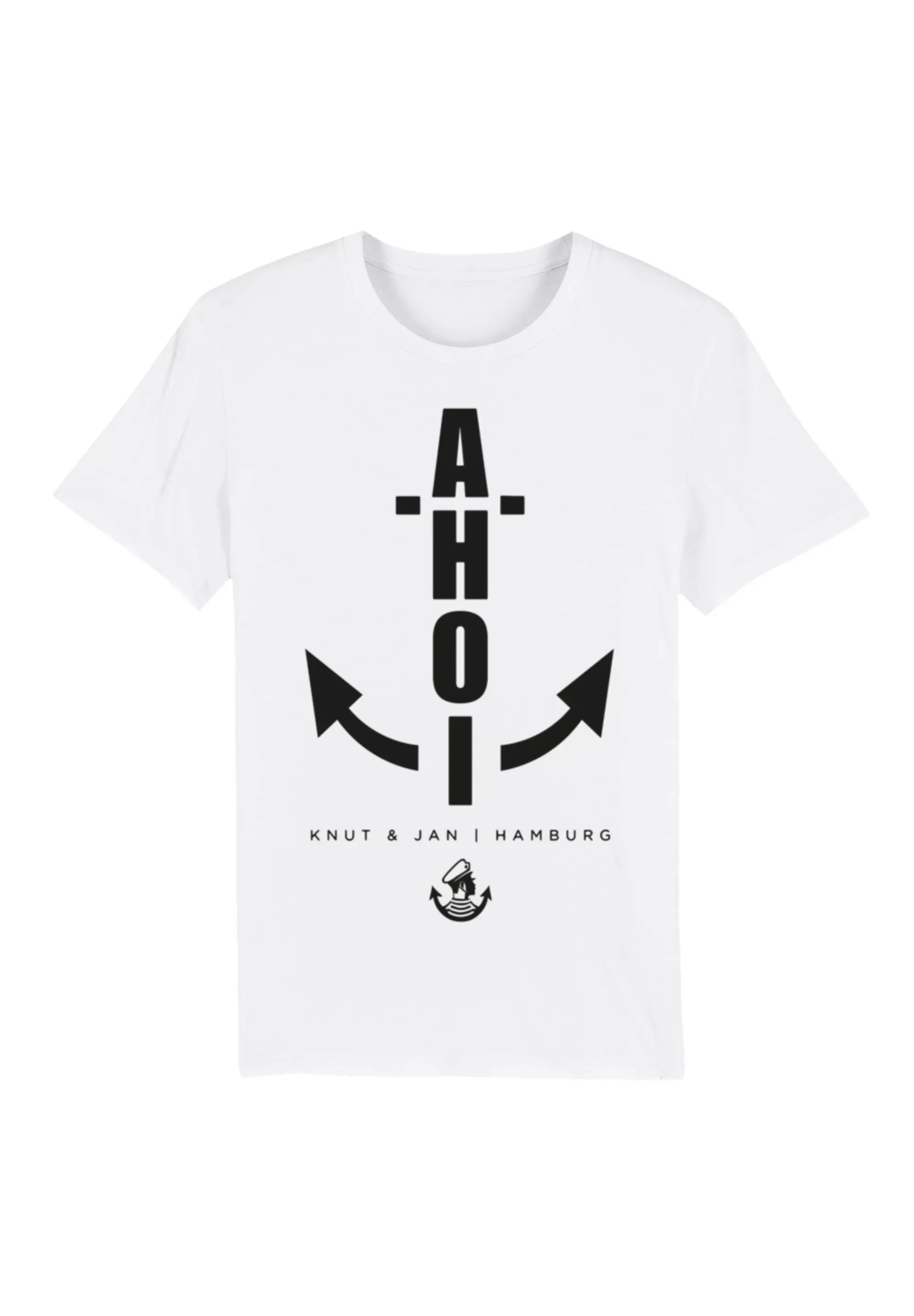 F4NT4STIC T-Shirt "Ahoi Anker Knut & Jan Hamburg", Premium Qualität günstig online kaufen