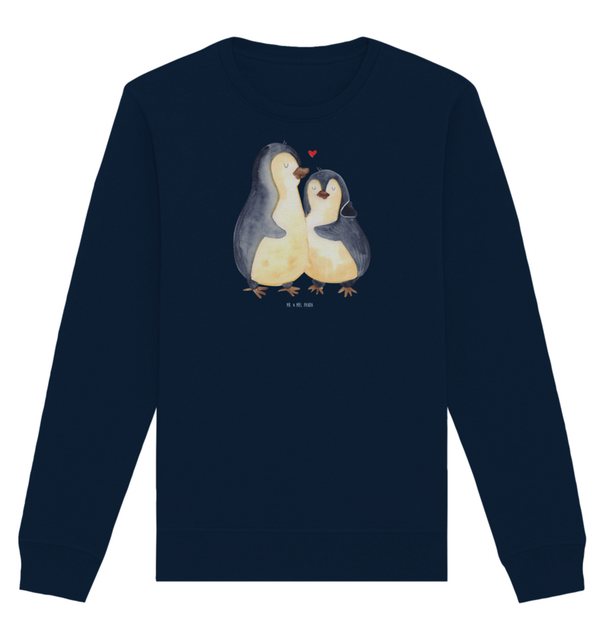 Mr. & Mrs. Panda Longpullover Pinguin umarmen Größe L - French Navy - Gesch günstig online kaufen