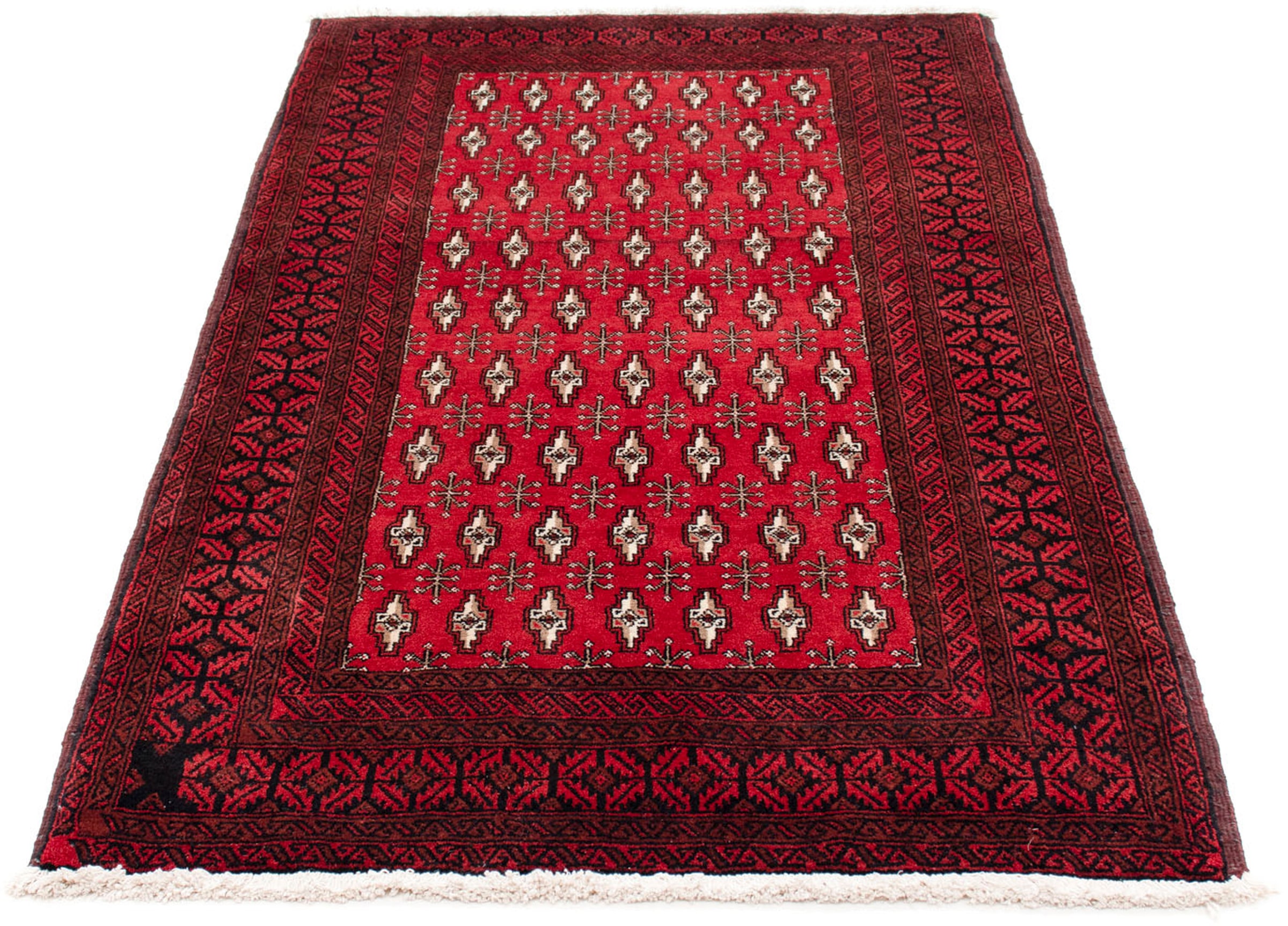morgenland Orientteppich »Belutsch - 176 x 97 cm - dunkelrot«, rechteckig, günstig online kaufen