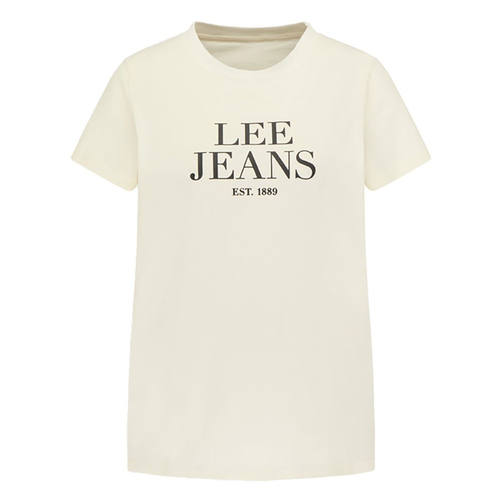 Lee Graphic Kurzärmeliges T-shirt S White Canvas günstig online kaufen