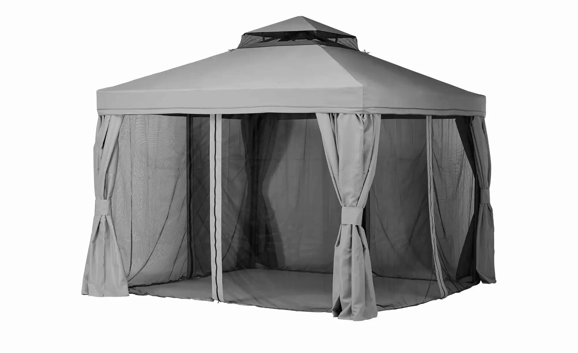 Pavillon  Sahara ¦ grau ¦ Maße (cm): B: 300 H: 280 T: 300.0 Garten > Sonnen günstig online kaufen