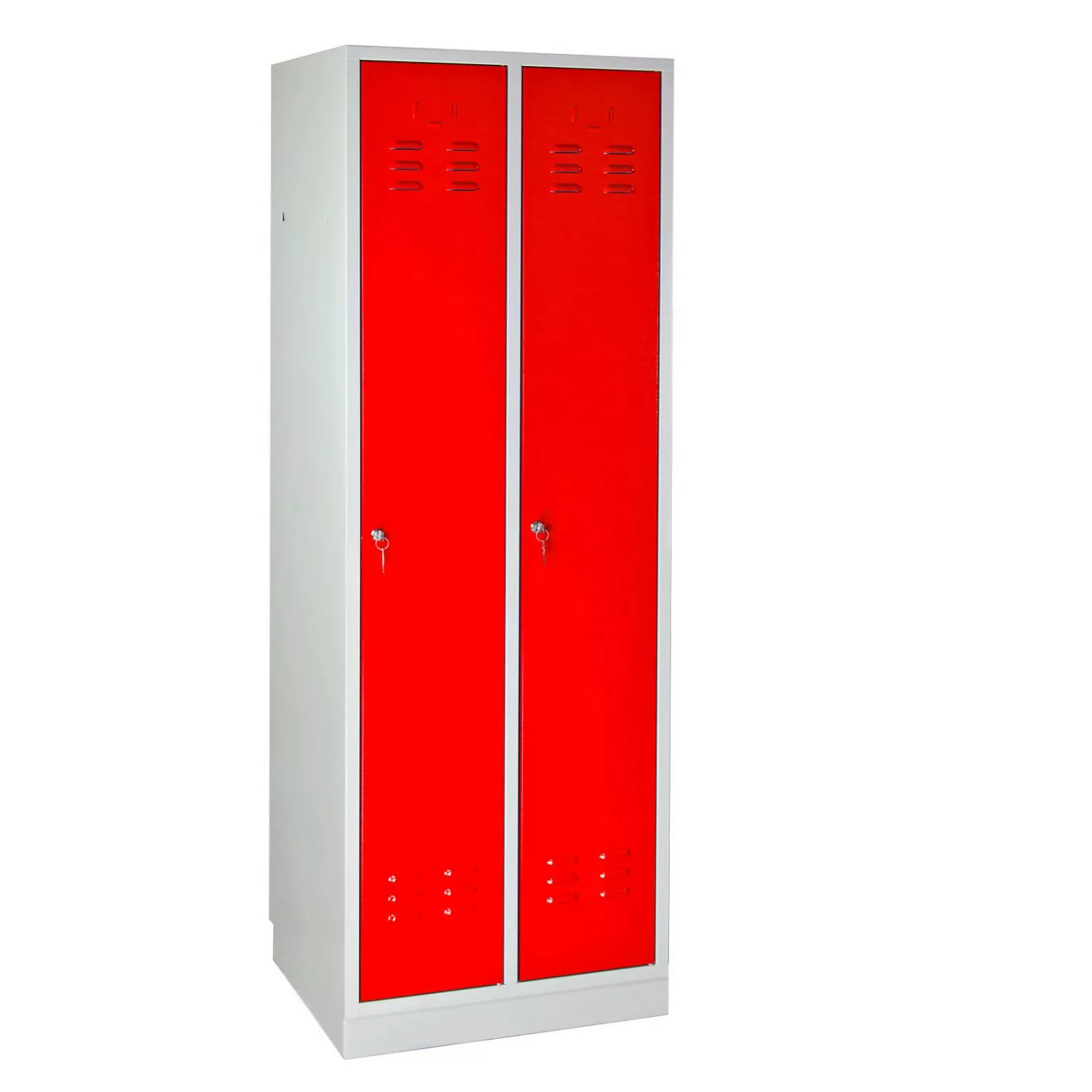 PROREGAL Garderobenschrank Ermine mit 2 Türen HxBxT 178 x 60 x 50 cm Lichtg günstig online kaufen