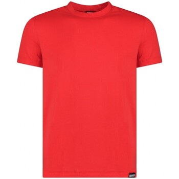 Dsquared  T-Shirts & Poloshirts Rundhals-Logo-T-Shirt günstig online kaufen