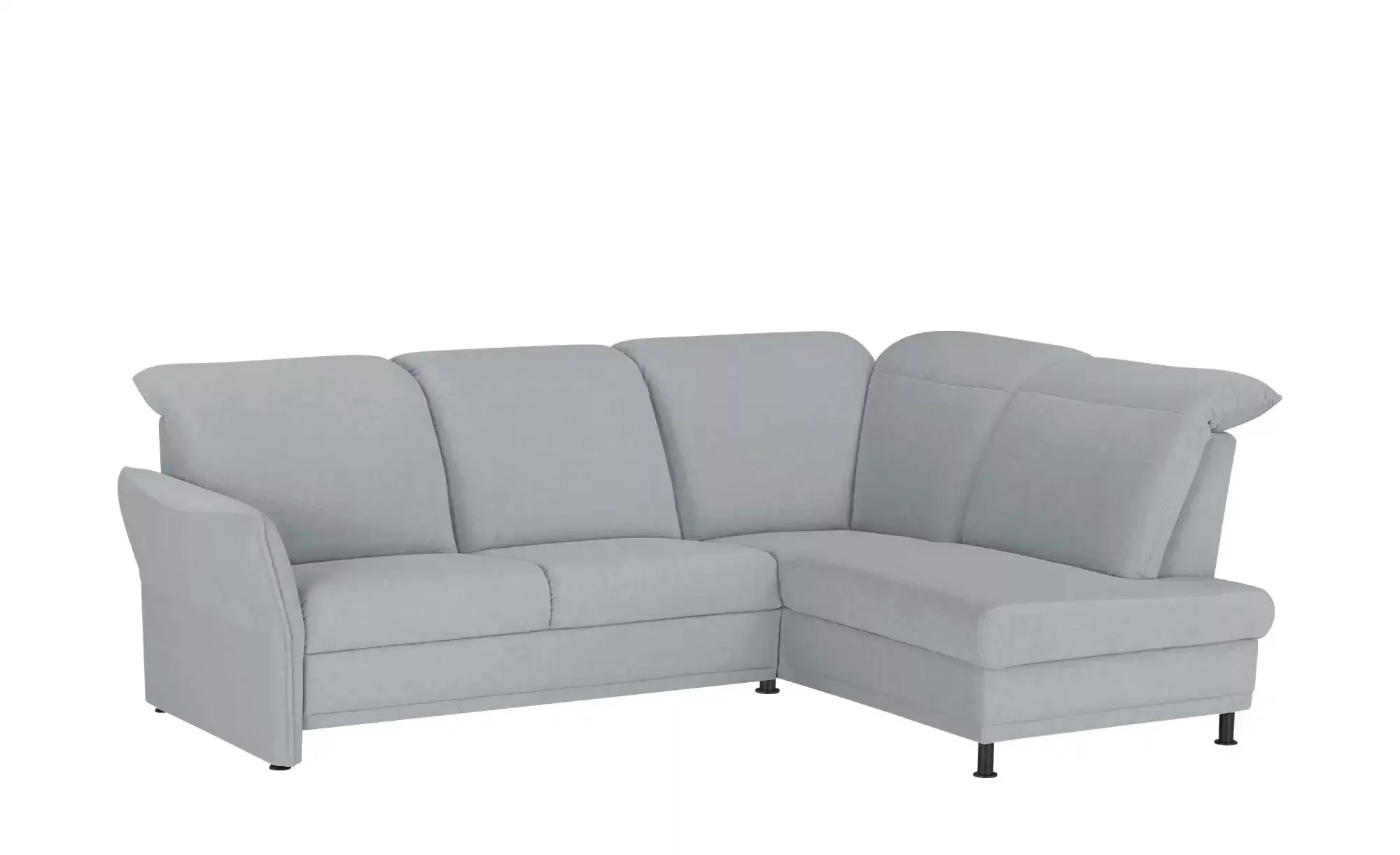 Polstermöbel Oelsa Ecksofa  Messina ¦ grau ¦ Maße (cm): B: 258 H: 92 T: 198 günstig online kaufen