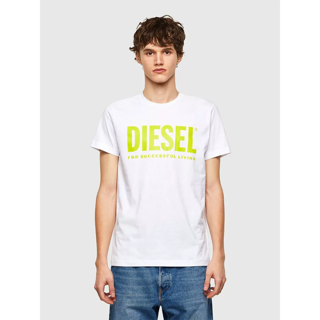 Diesel Diego Logo Kurzärmeliges T-shirt XL 100A günstig online kaufen