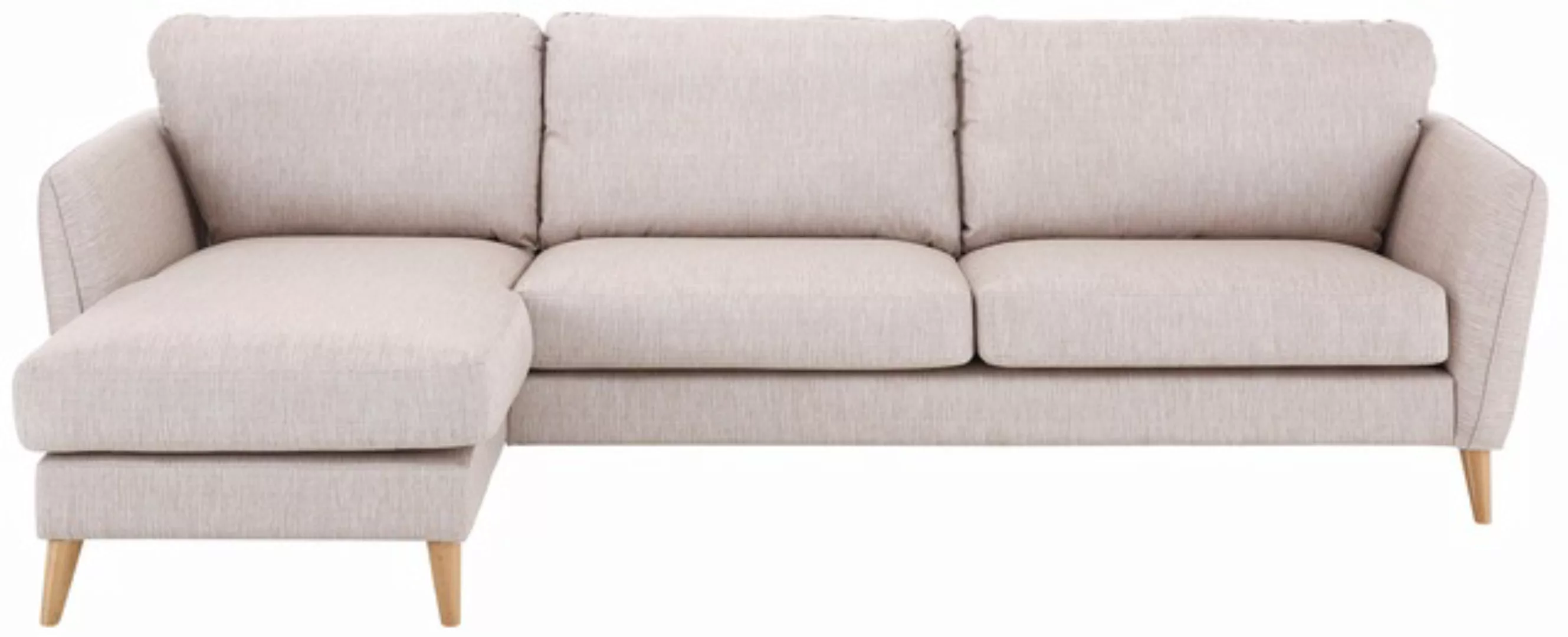 Home affaire Ecksofa MARSEILLE (279/152cm),L-Form, Rec. rechts/links, Massi günstig online kaufen