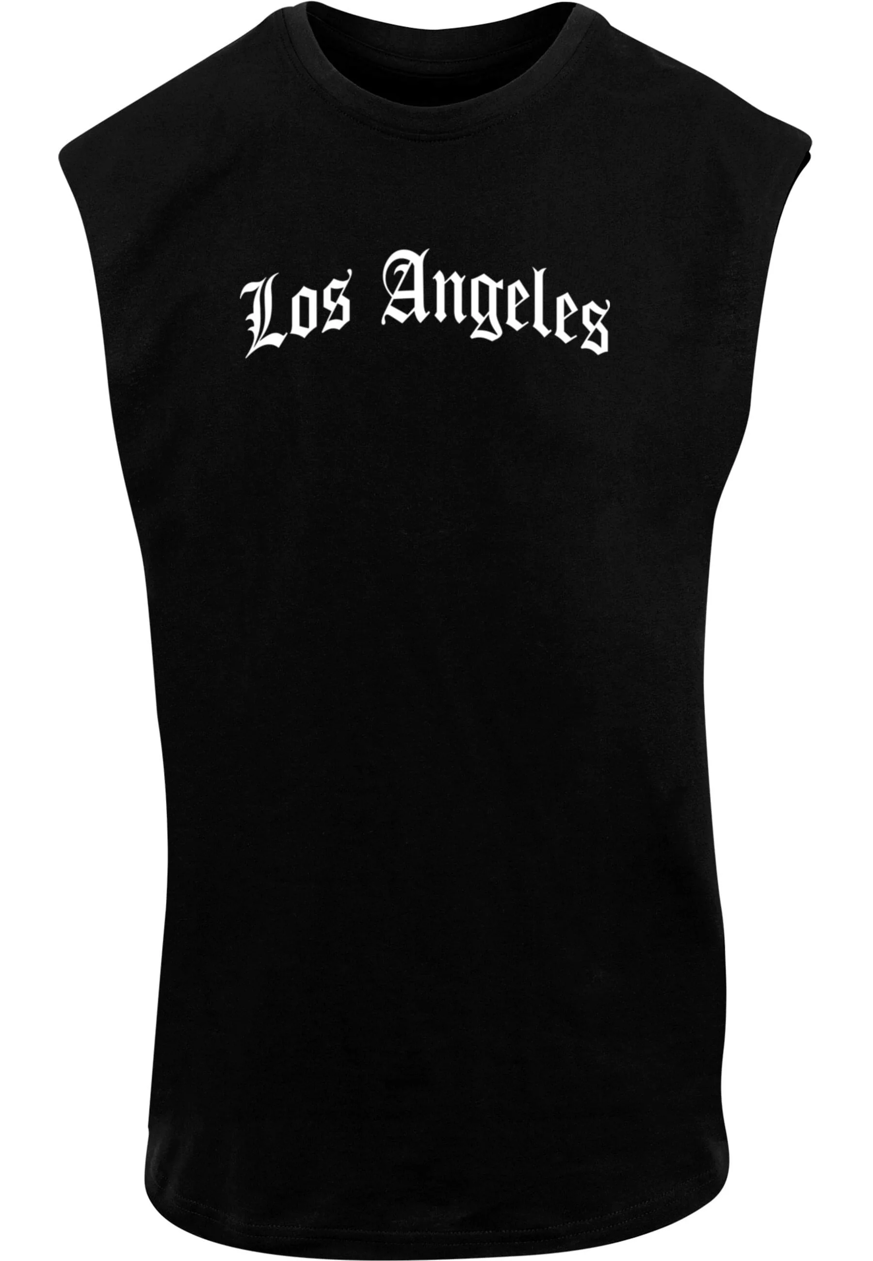 MisterTee T-Shirt "MisterTee Los Angeles Wording Sleeveless Tee" günstig online kaufen